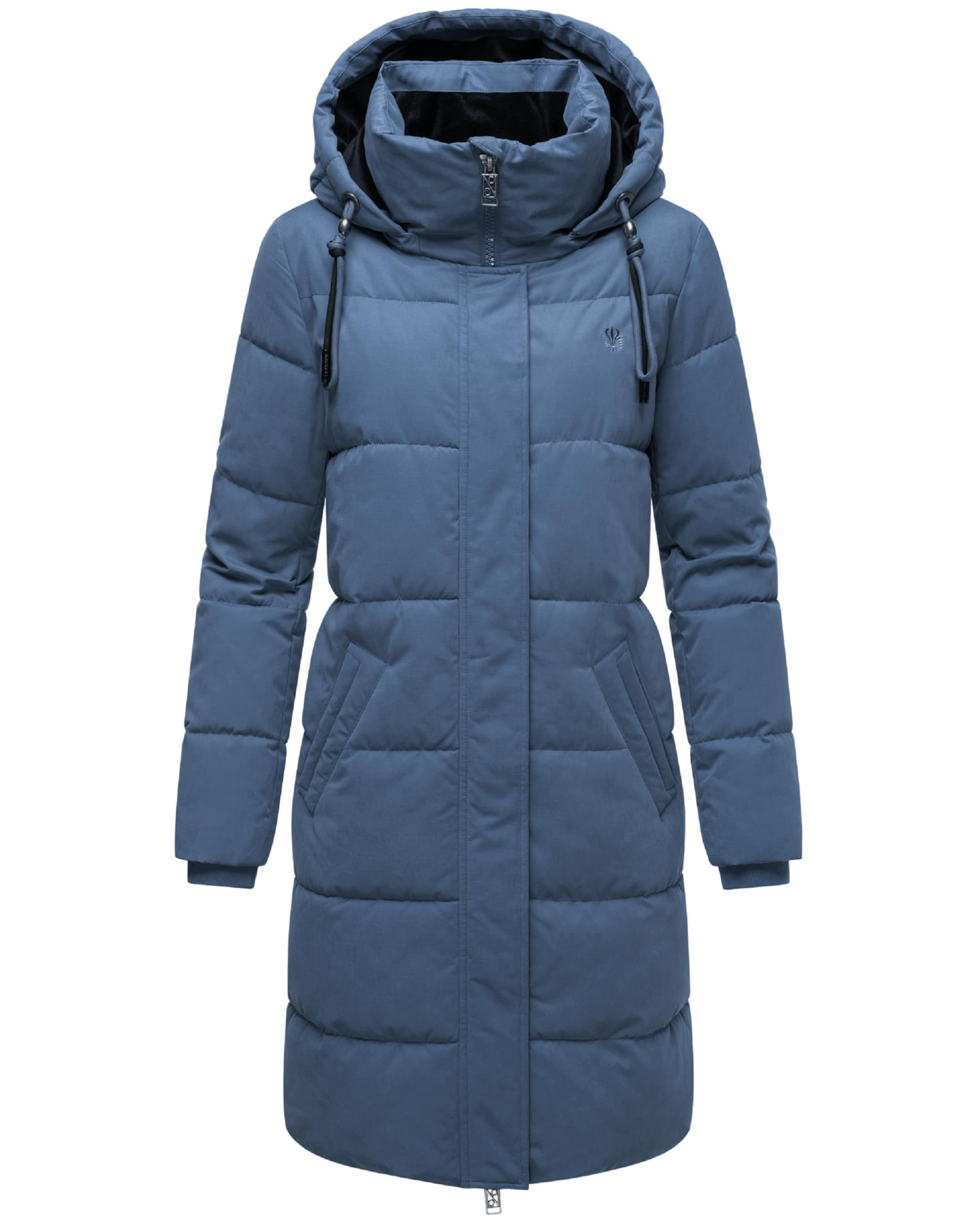 NAVAHOO Winter coat in Blue: front