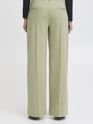 ICHI - Loosefit Pantalón chino 'IHKATE' en verde