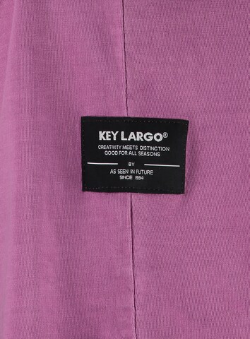 Key Largo Shirt 'MT PLAN' in Purple