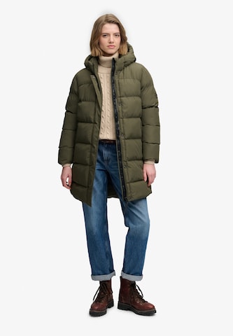 Superdry & Co Wintermantel in Groen