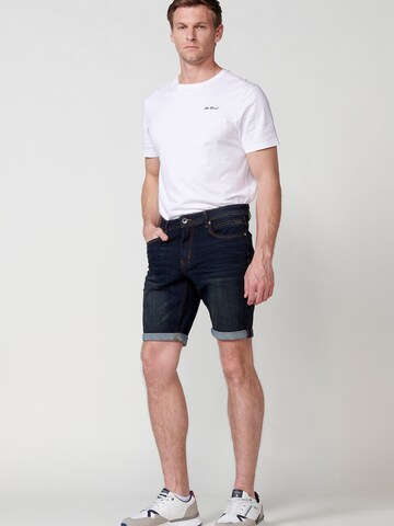 Coupe slim Jean KOROSHI en bleu