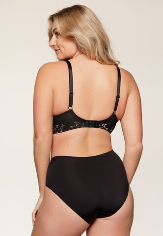 LingaDoreTrokutasti Grudnjak - crna boja