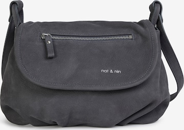 Nat&Nin Torba na ramię ' JEN ' w kolorze szary: przód