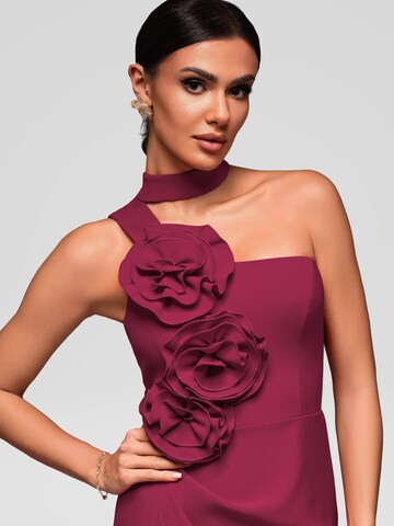 Ombre Evening dress in Red