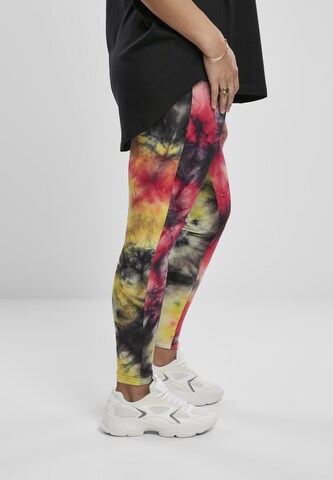 Urban Classics Skinny Legíny - Zmiešané farby