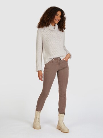 MARC AUREL Skinny Broek in Grijs