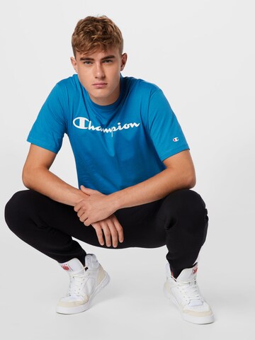 Champion Authentic Athletic Apparel Regular fit Shirt in Blauw