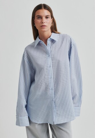 SECOND FEMALE Bluse 'Turo' in Blau