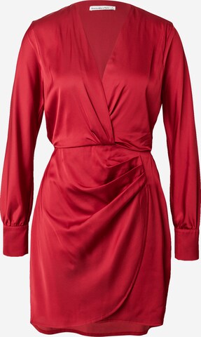 Abercrombie & Fitch Jurk in Rood: voorkant