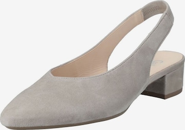 GABOR Slingpumps in Grau: Vorderseite