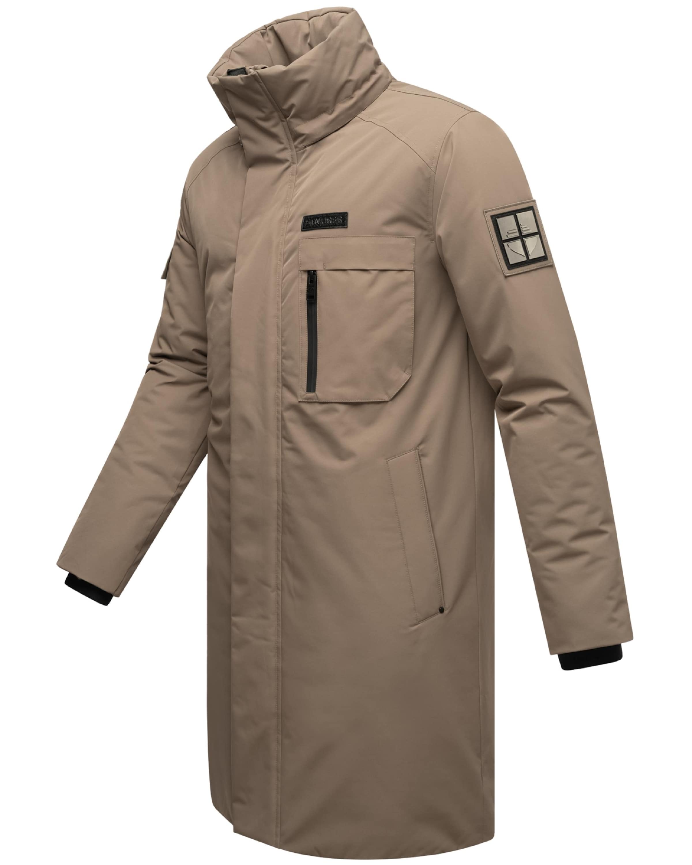 STONE HARBOUR Vinterfrakke 'Xandroo XX' i brun