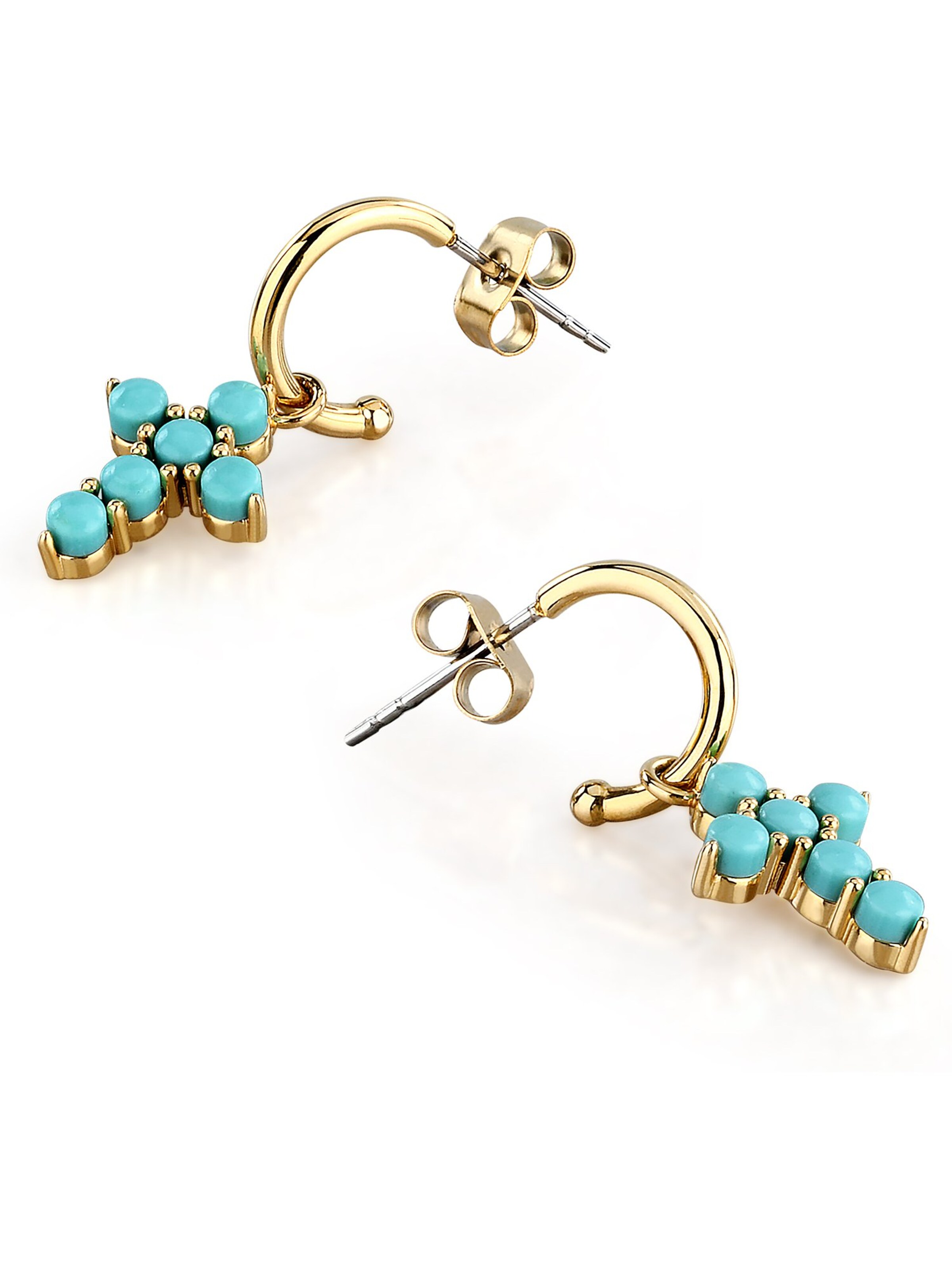 Chiara Ferragni Earrings in Gold: front