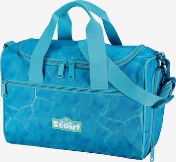 SCOUT Sporttas in Blauw: voorkant