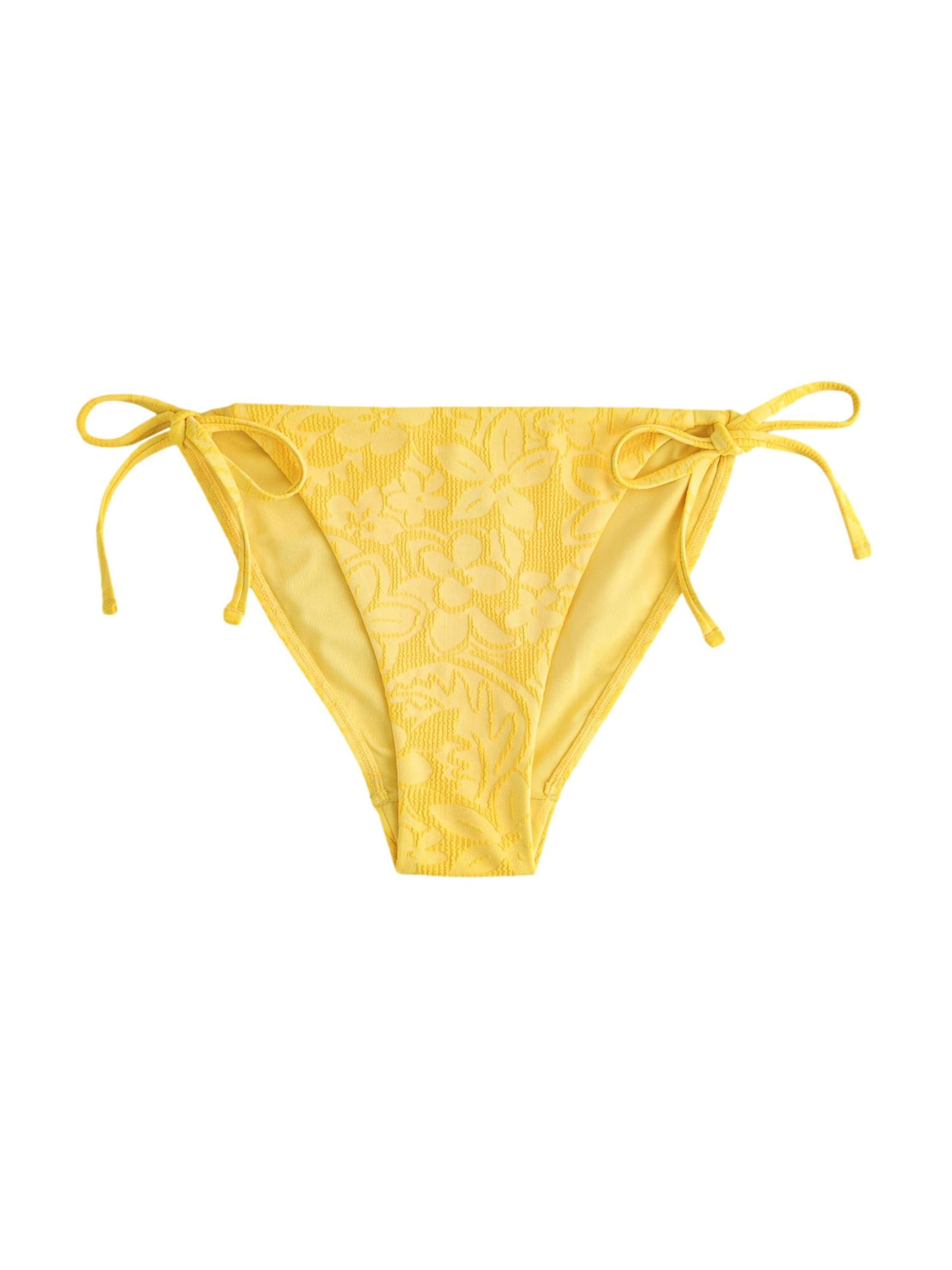 Next Bas de bikini en jaune, Vue avec produit