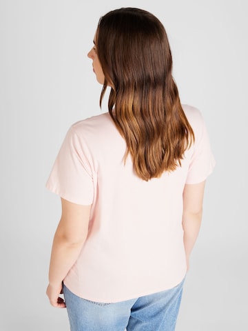 Levi's® Plus Μπλουζάκι 'PL Perfect Tee' σε ροζ
