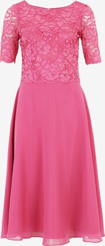 Robe de cocktail Vera Mont en rose : devant