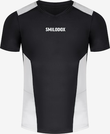 Smilodox Performance Shirt 'Maison' in Black: front