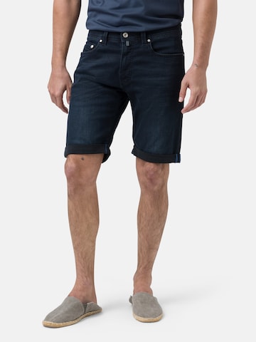 PIERRE CARDIN Regular Shorts 'Futureflex Lyon' in Blau: predná strana