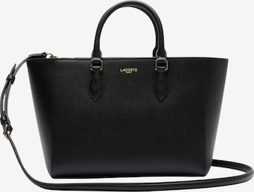 LACOSTE - Malas de tiracolo 'Champs Elysees' em preto: frente