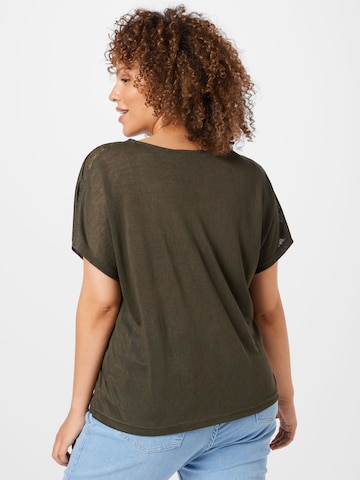 T-shirt 'Aurea' ABOUT YOU Curvy en vert