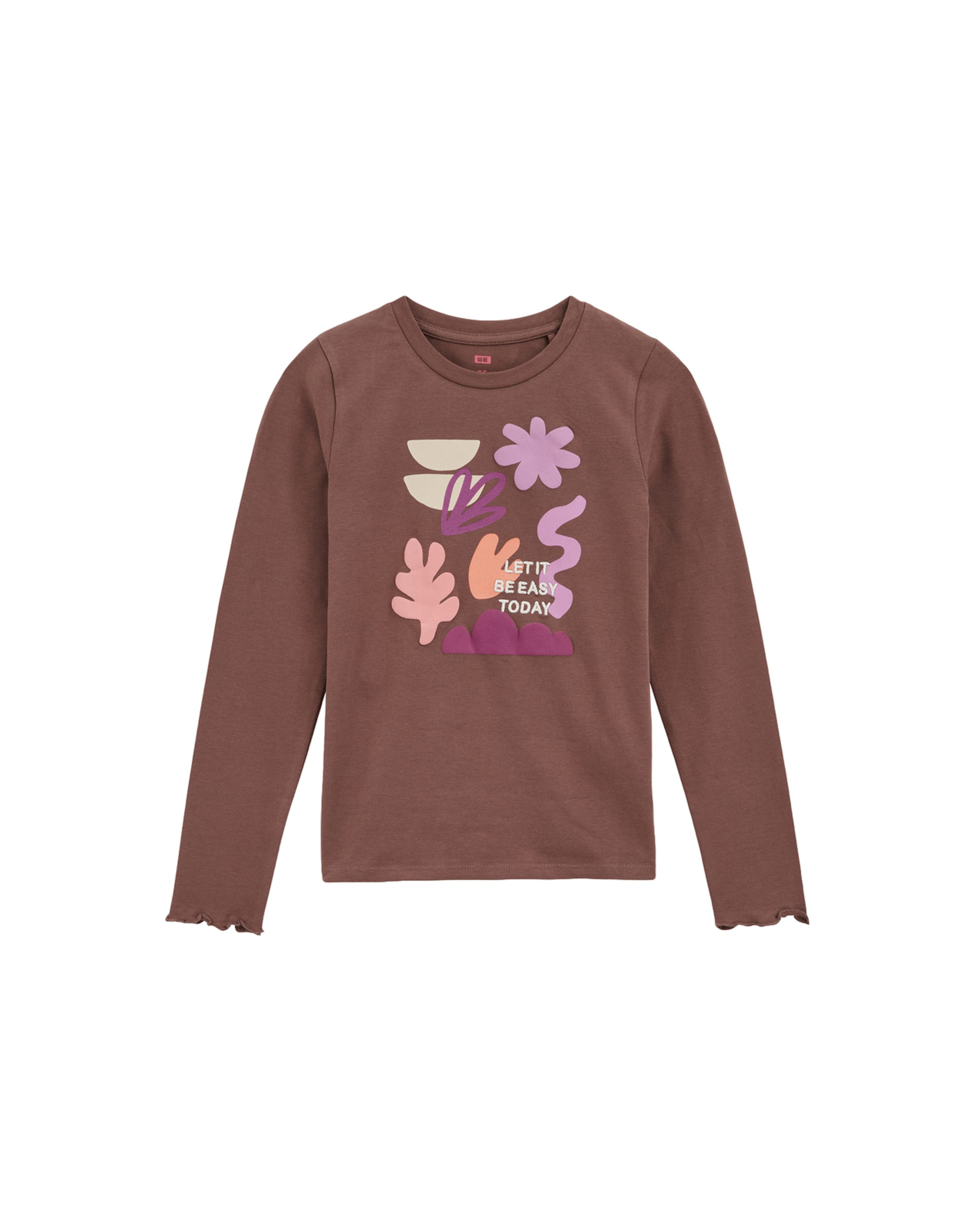 WE Fashion Футболка в Коричневый: спереди