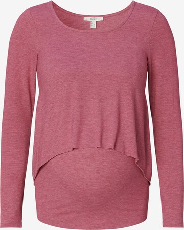 T-shirt Esprit Maternity en rose : devant