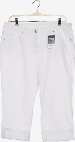 GERRY WEBER Pants in XXXL in White: front