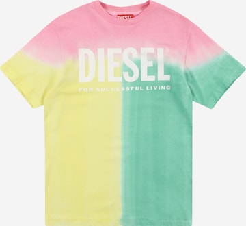 DIESEL T-Shirt 'TABRY OVER' in Mischfarben: predná strana