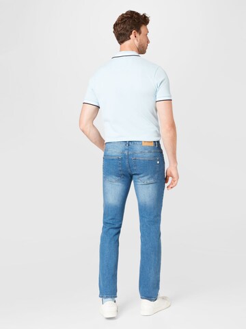 FARAH Regular Jeans i blå