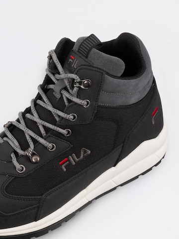 FILA Μπότες με κορδόνια 'Alpha' σε μαύρο
