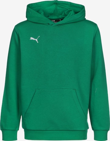 PUMA Athletic Sweatshirt in Green: front