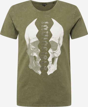 T-Shirt Key Largo en vert : devant