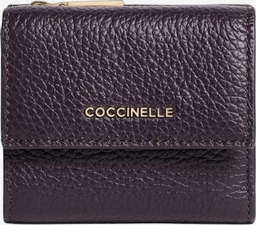 Portamonete 'COCCINELLE METALLIC 5' di Coccinelle in lilla: frontale