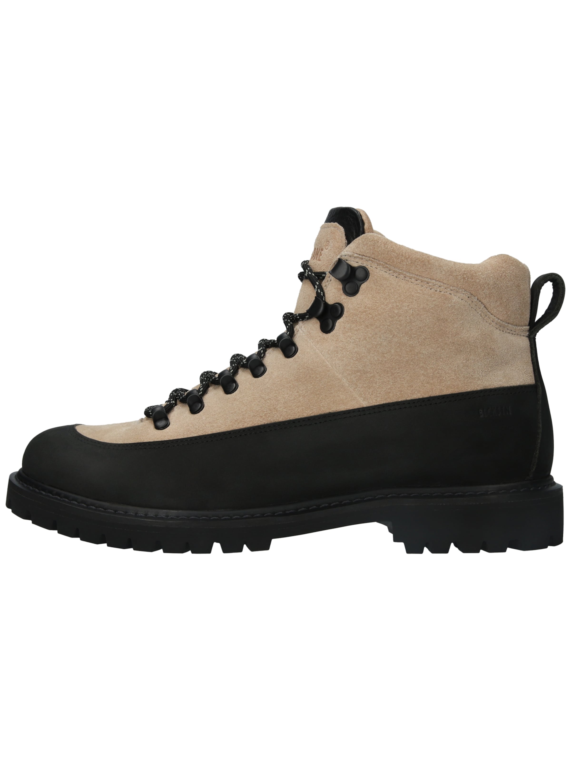 BLACKSTONE Boots med snörning 'Rock Bear CG104' i beige: framsida