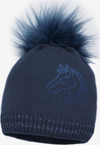 MAXIMO Beanie in Blue: front