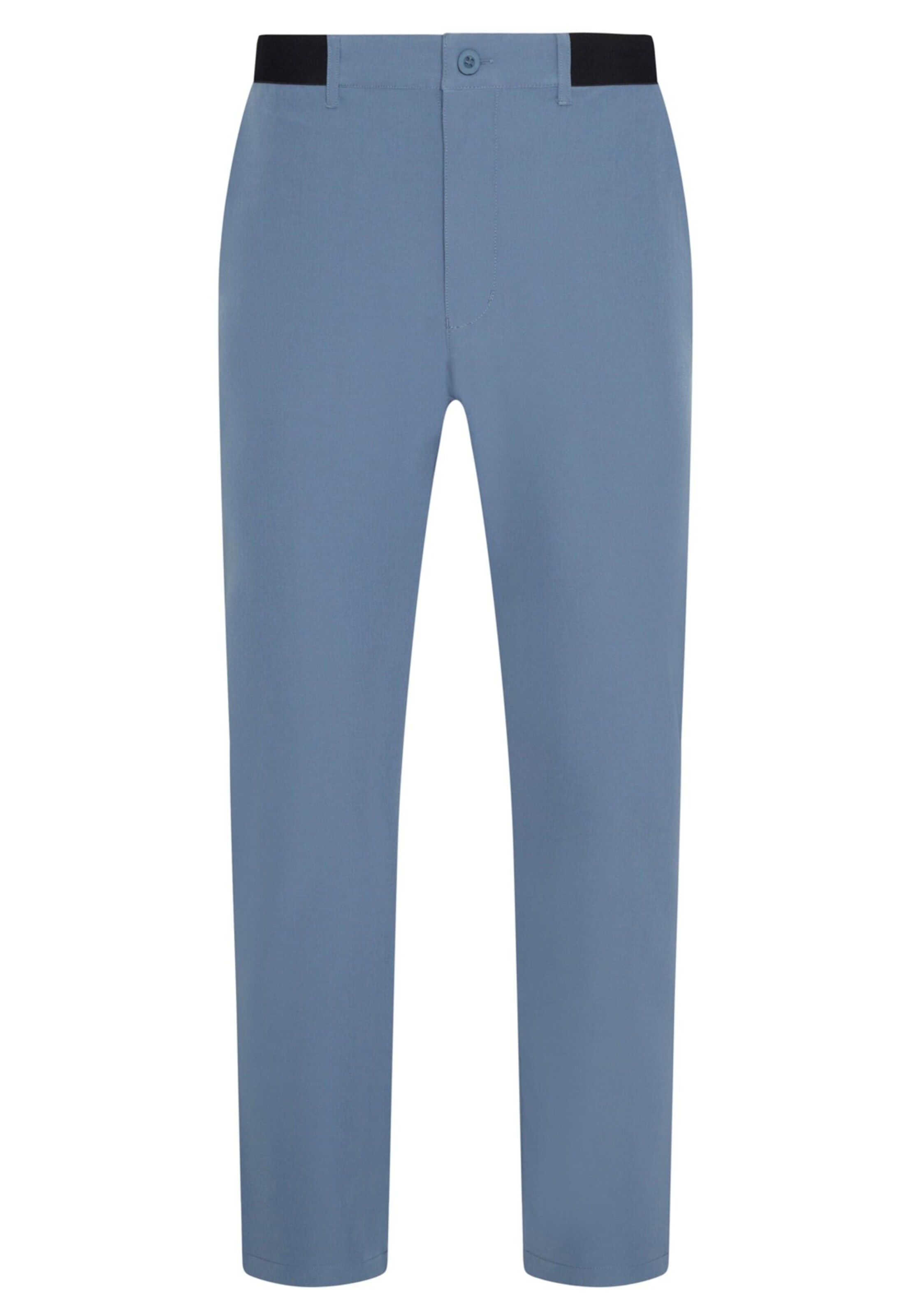 Born Living Yoga Regular Trousers in Blue: front