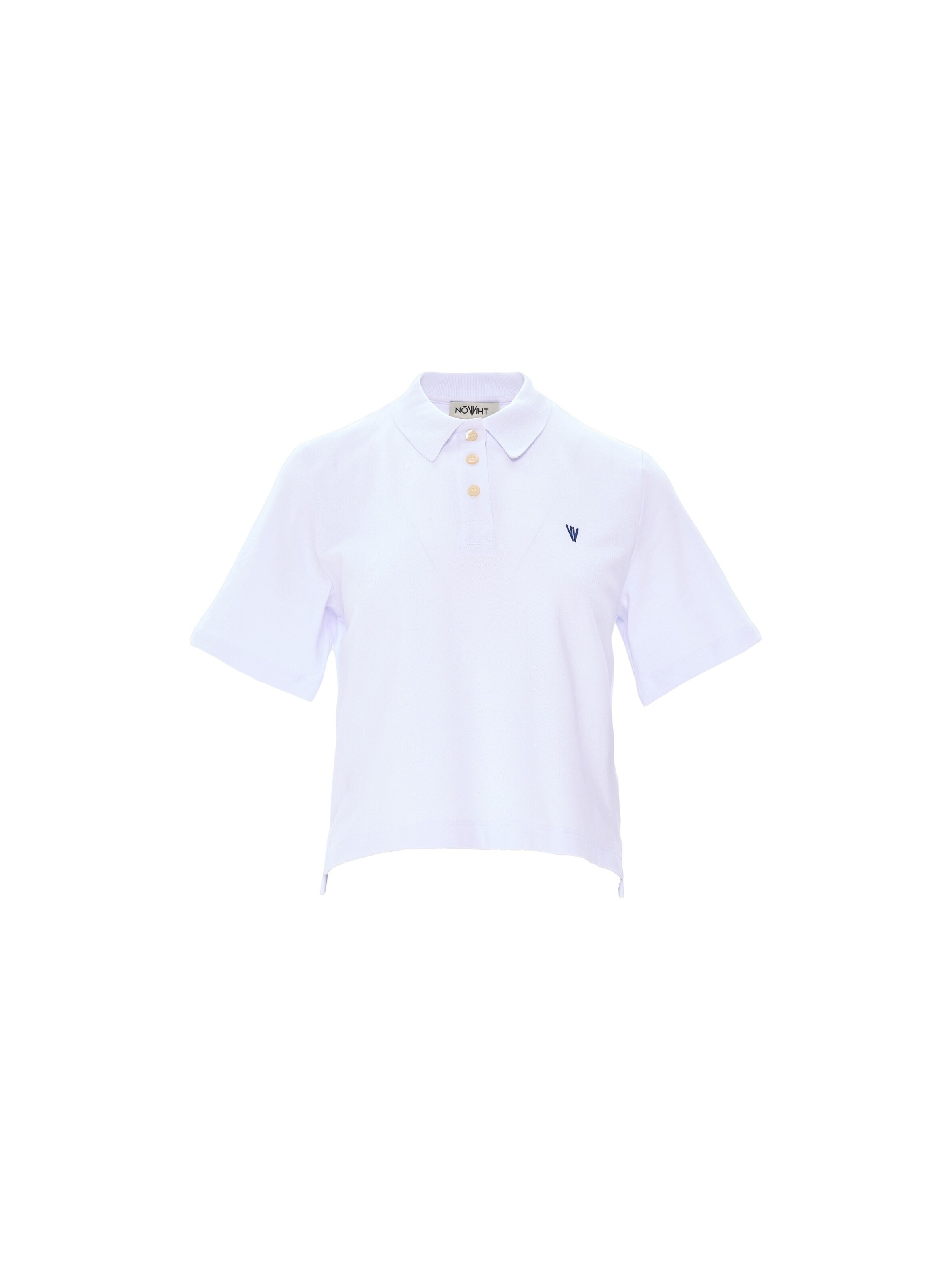 Maglietta 'Brigitte' di NOWIHT in bianco: frontale