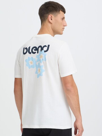 BLEND Rundhalsshirt ' BHFlow ' in Weiß