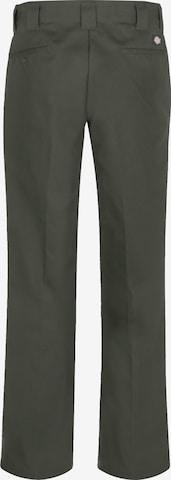 DICKIES - regular Pantalón de pinzas en verde: frente