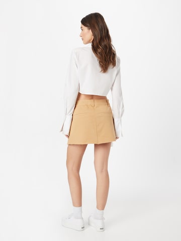 NEON & NYLON Rok 'MINIMO' in Beige