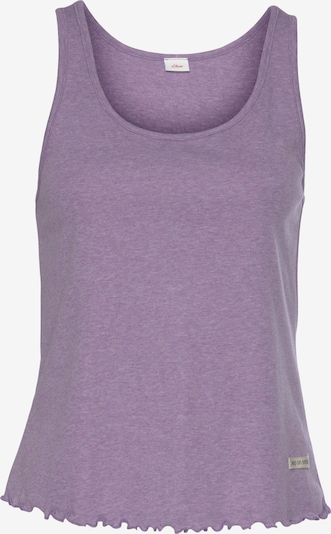s.Oliver Top in Light grey / Purple, Item view
