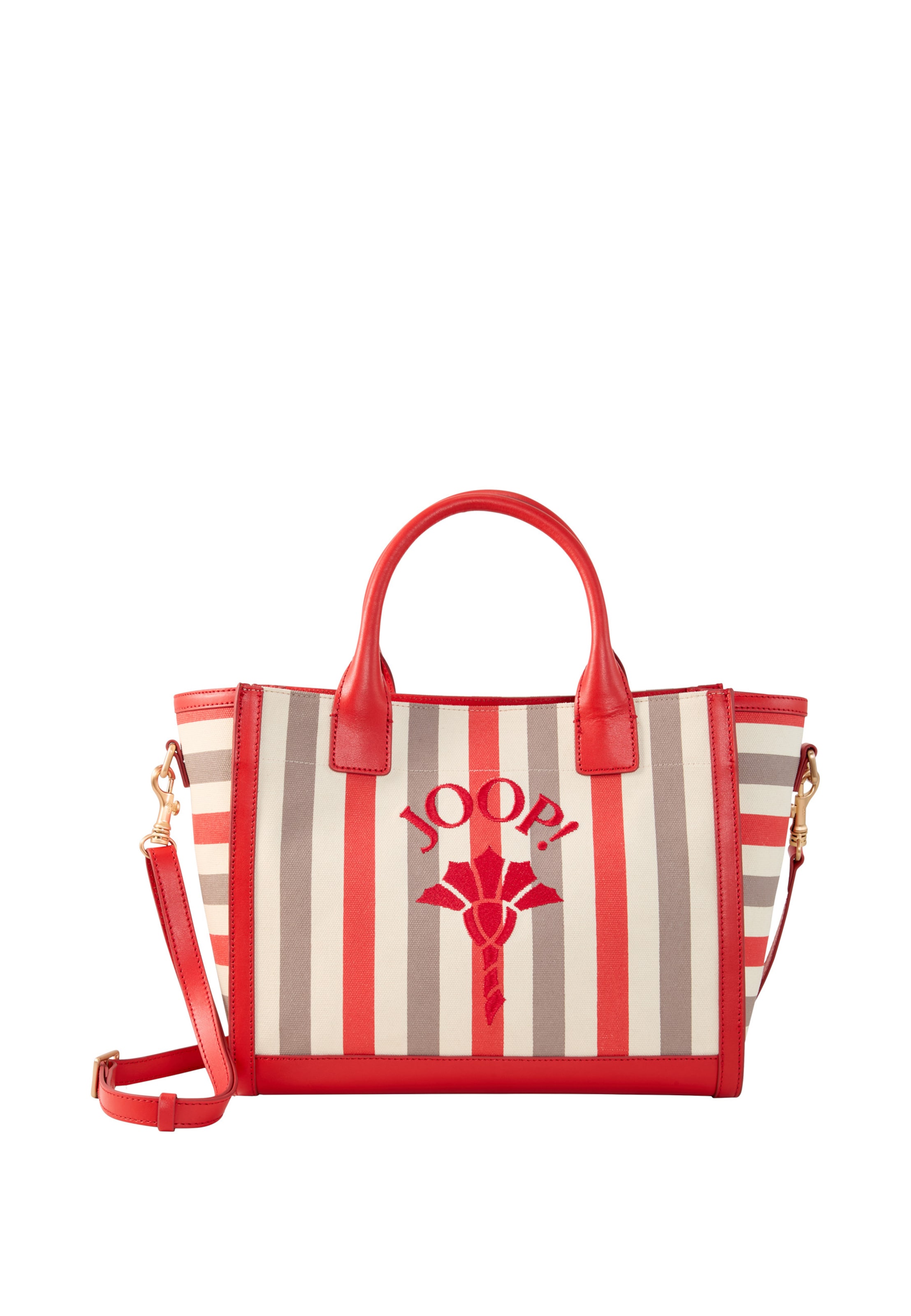 JOOP! Umhängetasche in One Size in taupe / rot, Produktansicht