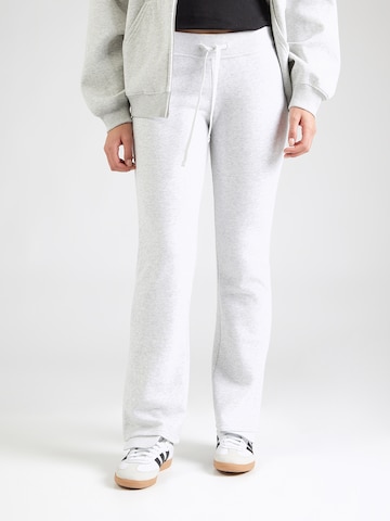 Bootcut Pantalon HOLLISTER en gris : devant