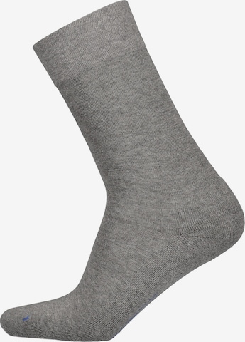 Chaussettes 'Air Plush' Hudson en gris : devant