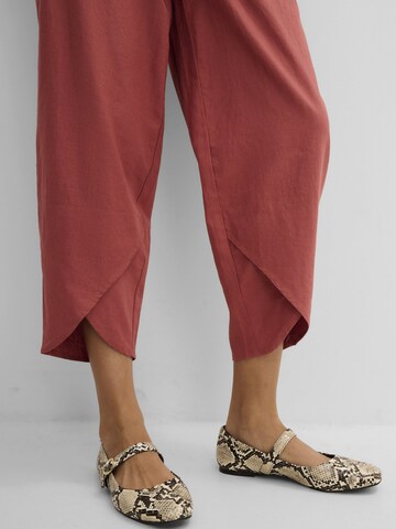 bonprix Loosefit Broek in Rood