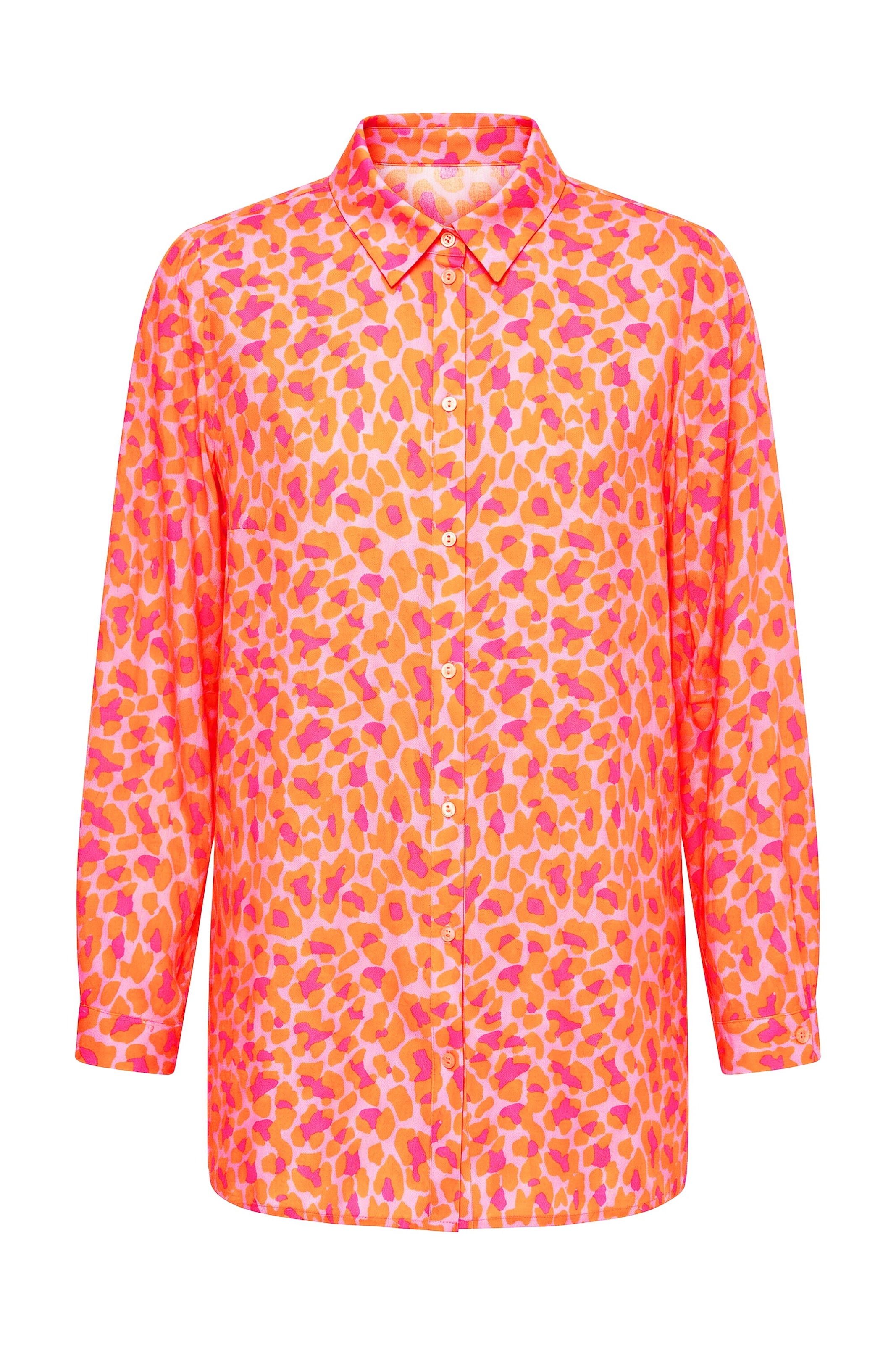 Studio Untold Blouse in Orange: front