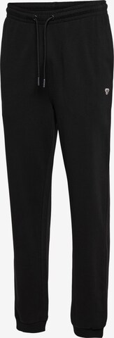 Hummel Tapered Workout Pants 'IC TERRY' in Black