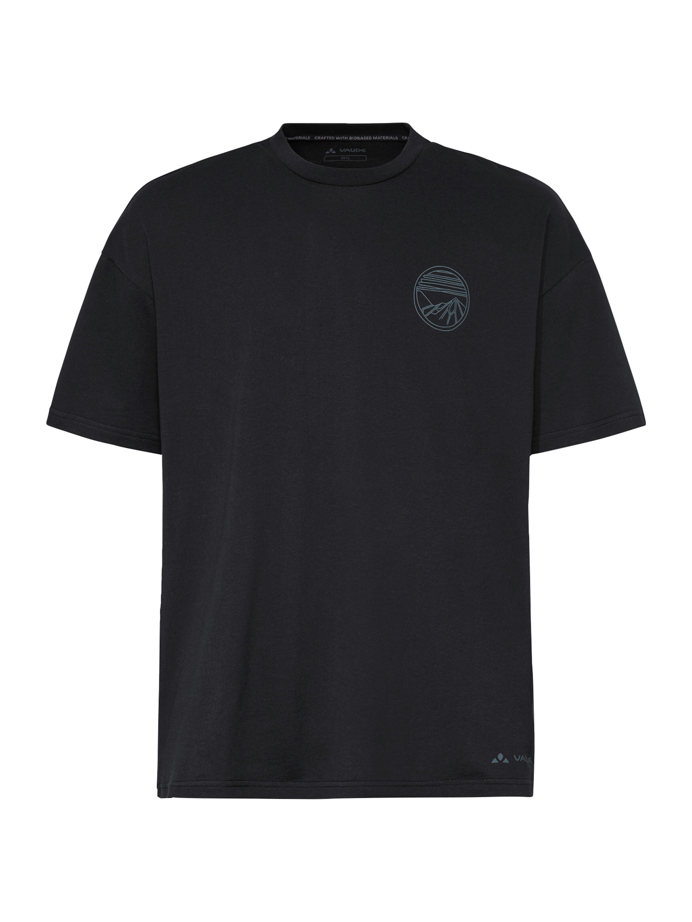 VAUDE Funktionsshirt in Schwarz: Vorderseite