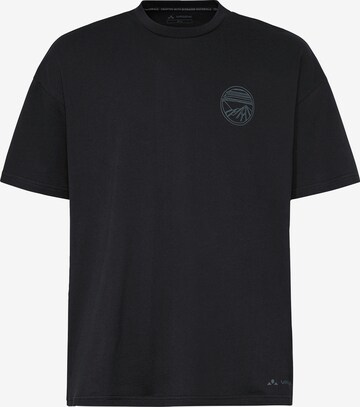 VAUDE Funktionsshirt in Schwarz: Vorderseite