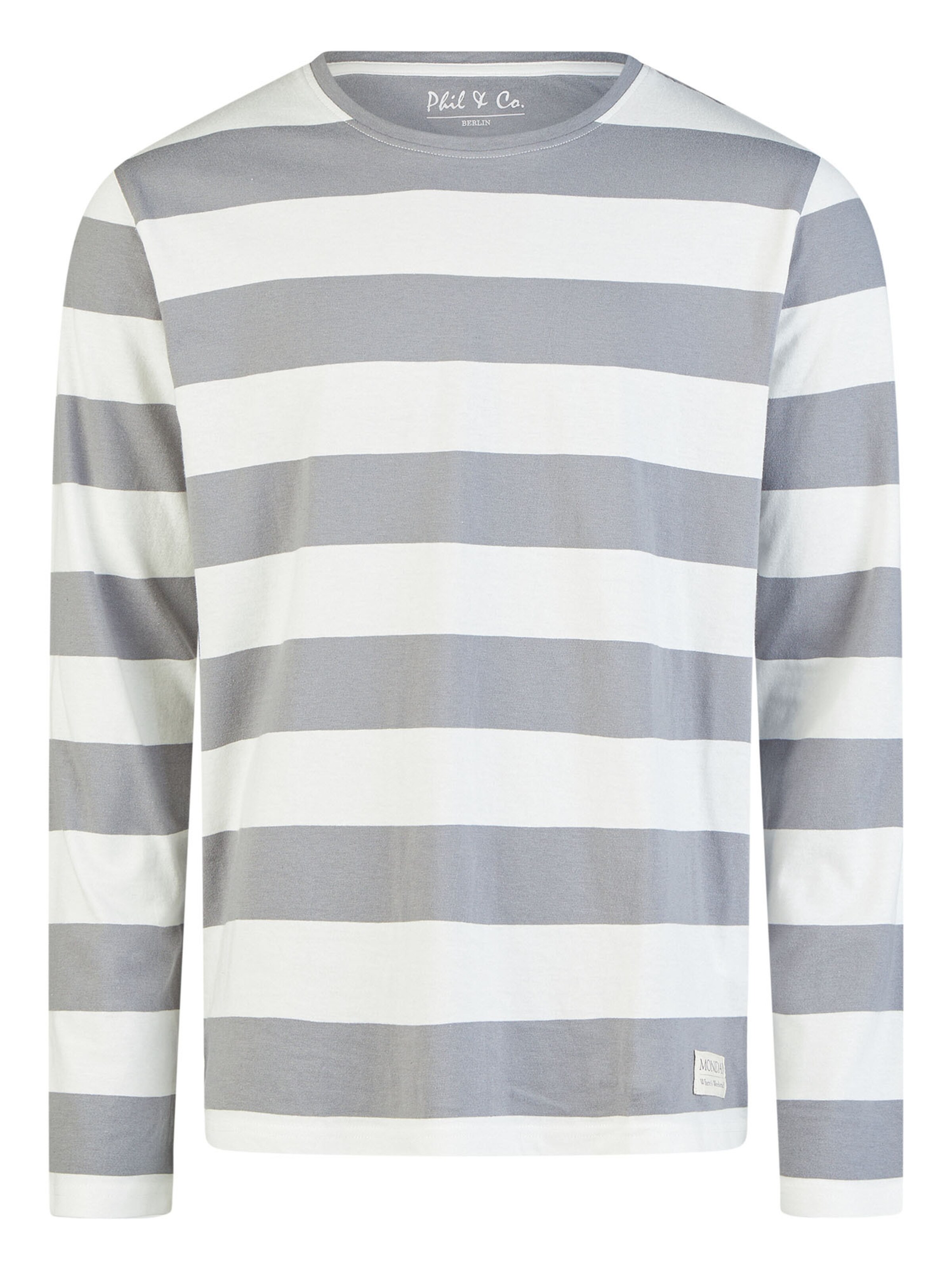 Phil & Co. Berlin Pyjama lang in Grijs